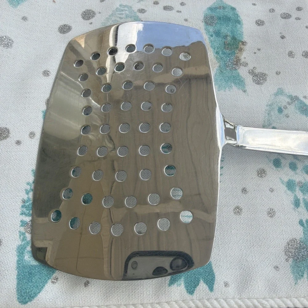 All Clad Fish Spatula Wide Stainless Steel Slotted 14.5